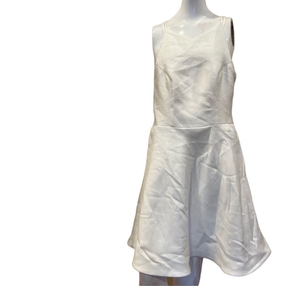 Shilla The Label White Dolce Strap Dress Sz. L NWT